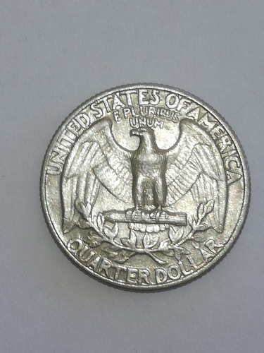 Cuarto De Dólar Año 1965. Perfecto Estado
