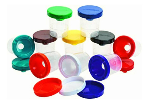 Colorations Juego De 10 Vasos De Pintura Para Niños, Sin