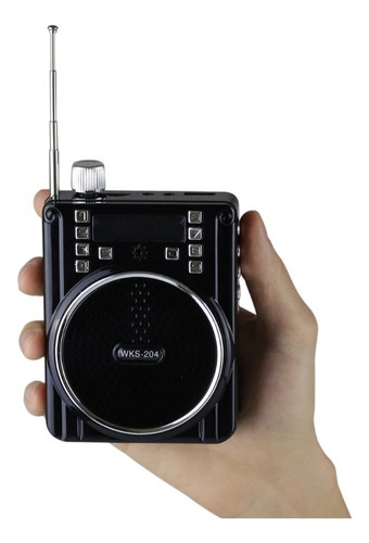 Imagen 9 de 10 de Bocina Megafono Bluetooth Portatil Altavoz Diadema Microfono