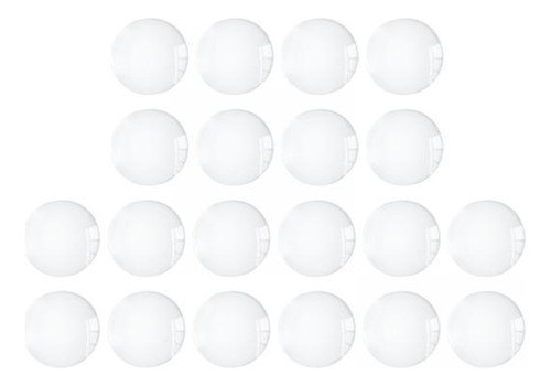 5 Juego De Cabujones De Vidrio Transparente Para 5 Piezas