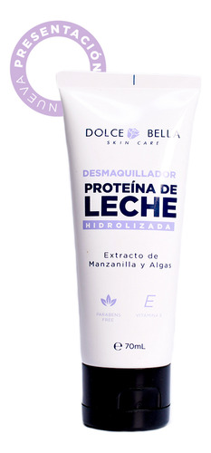 Leche Desmaquilladora Extractos De Manzanilla Dolce Bella