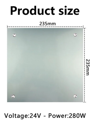Cama Aquecida De Alumínio Para Impressora 3d Para K1/k1c - 2