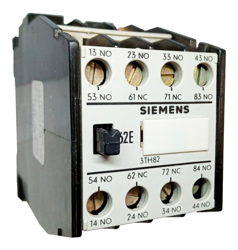 Contactor Siemens 3th82-62-0a 16a Bobina 220v 