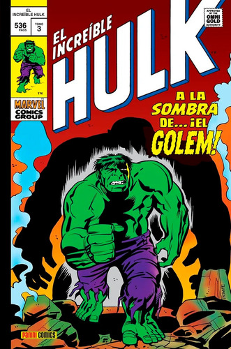 Marvel Gold Increíble  Hulk 3 A La Sombra De El Golem