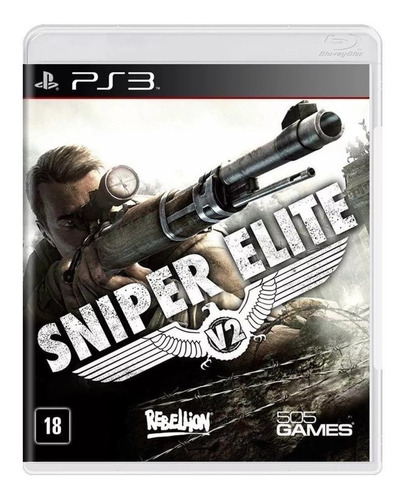 Jogo Midia Fisica Sniper Elite V2 Original Lacrado Para Ps3