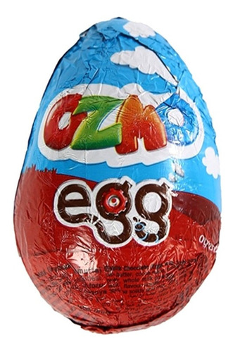 Huevo De Chocolate 3d Ozmo 29gr(4 Unidad)-super