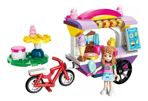 Bloques Para Armar Giantoys Cherry Colorful Holiday C2011 92 Piezas