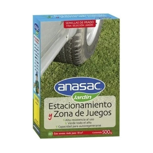 Semillas Pasto Estacionamiento Zona De Juegos 500gr - Anasac