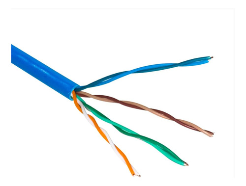 Cabo Rede Next Cable Cat5e Cftv Utp 4 Pares Cx 305m Azul