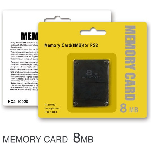 Memory Card 8mb Para Ps2