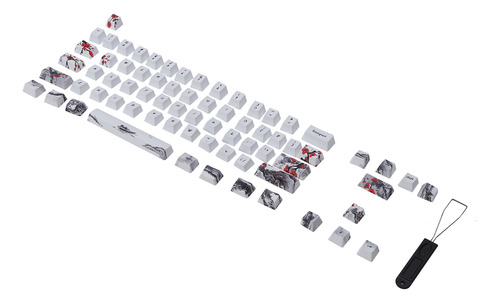 Diseño De Teclado Wangjiang Plum Blossome Compatible Con 61/