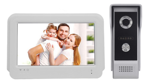 Sistema De Vídeo Visual Intercom Doorbell Con Pantalla Tácti