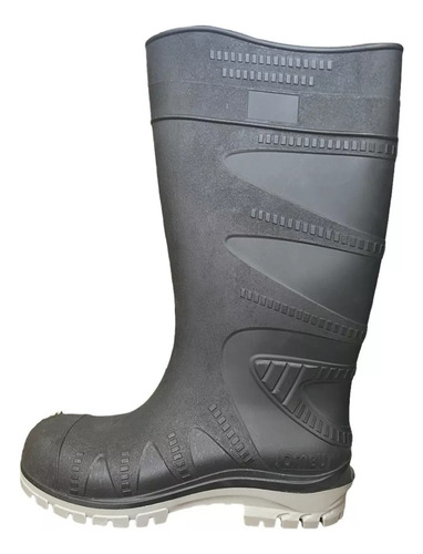 Bota Industrial Pvc Marca Ombu Con Puntera Color Negra