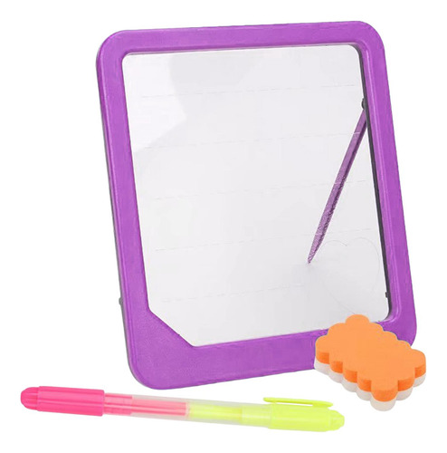 Tablero De Escritura Portátil Ciencia De Escritura Violeta