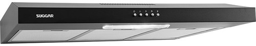 Depurador E Exaustor De Ar Suggar Slim 80cm Preto 110v