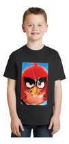 Comprar Remera Niño Niña Personalizada Angry Birds Portada Rojo Red