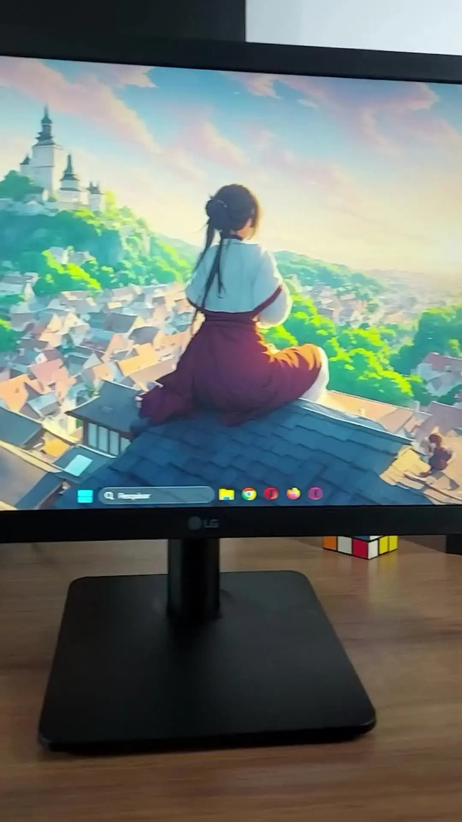 Monitor Gamer LG 22mp410 - Tela Va De 21.5 , Fhd (1920x1080), 75hz, 5ms (gtg), Hdmi, Freesync Preto 127/220v