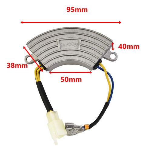 Regulador De Voltaje 250v Avr Automático 1 Pieza