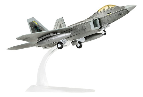 Avión De Ataque F22 Raptor A Escala 1100, Modelo De Av...