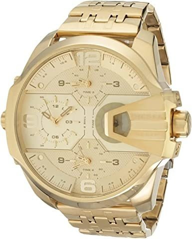 Diesel Dz7447 Reloj De Acero Inoxidable Dorado Con