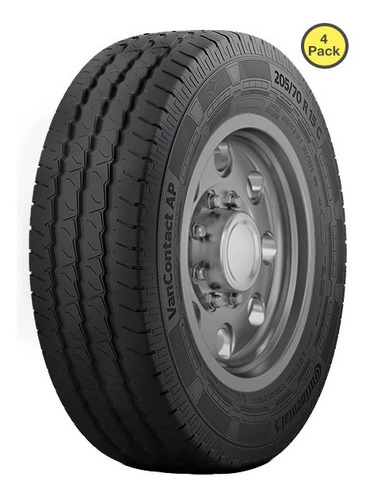 Paq 4 Llantas Continental Vanco Contact Ap 225/70r15c 112