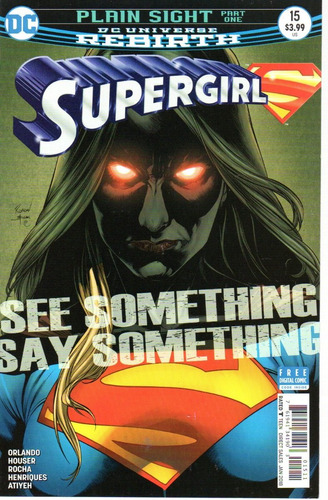 Supergirl Rebirth 15 - Dc - Bonellihq Cx275 S20