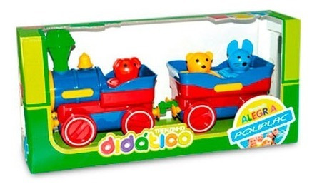 Imagem 4 de 4 de Trenzinho Didático Musical Com Formas Poliplac