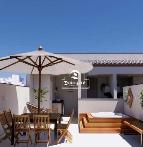 Imagem 17 de 18 de Cobertura Com 2 Dormitórios À Venda, 81 M² Por R$ 460.000,00 - Campestre - Santo André/sp - Co11516