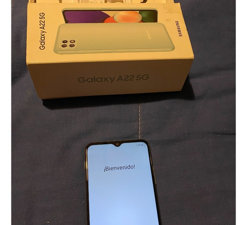 Imagen 4 de 5 de Samsung Galaxy A22 128 Gb Mint 4 Gb Ram Prepago Y Boleta
