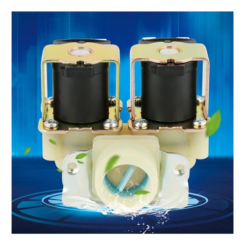 F Dn20 G3/4 Dc 12v Entrada De Agua De Doble Cabeza