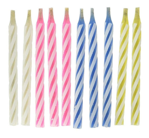 Imagen 3 de 6 de 10pc/lote Divertido Truco Velas Cumpleaños Pastel Decoración