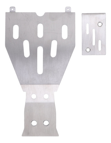Placa Protectora De Chasis Rc, Protección De Acero Inoxidabl