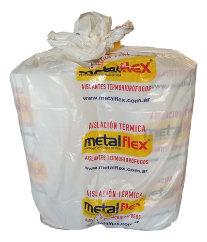 Combo Aislación Térmica Para Chapa 2 X 10mm X 20m Aluminiza
