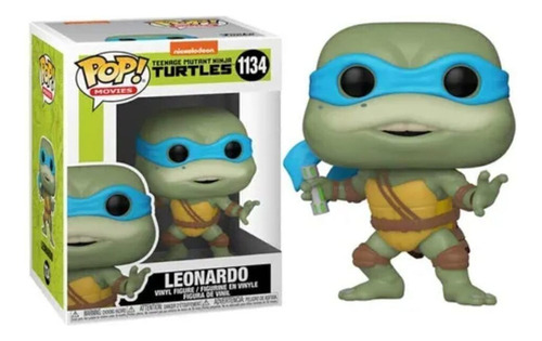 Funko Pop! Tortugas Ninja Leonardo 1134 Movies Turtles Unico