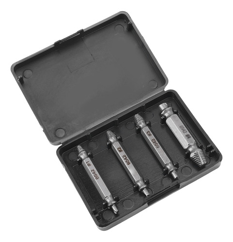 Conjunto De Extrator De Brocas De Parafuso, 4 Peças De Cabeç