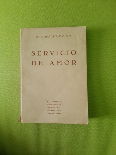 Servicio De Amor Sor J. Baptiste