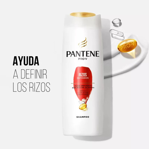 2 Shampoo Pantene Pro-v Rizos Definidos 400ml
