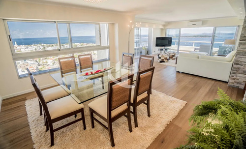 Punta Del Este Peninsula Penthous De 2 Master Suites Con Excelente Vista Al Puerto E Isla Gorriti!