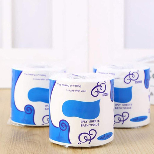 10 Rollos De Papel De Papel Blanco, 170 Hojas, Para Cocina