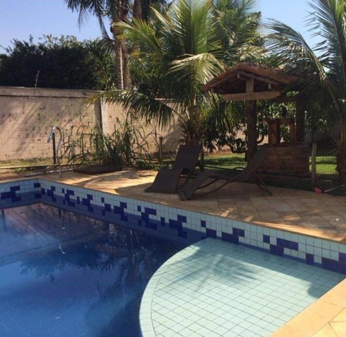 Chácara Com 3 Dormitórios À Venda, 1000 M² Por R$ 1.500.000,00 - Parque Da Represa - Paulínia/sp - Ch0472
