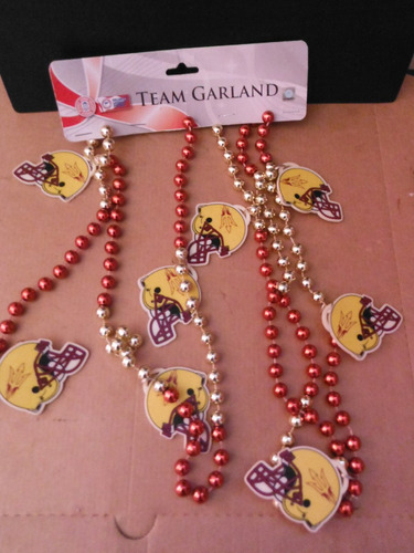 Collar Party Beads Asu Arizona State College Football Sports