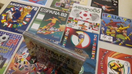 Colección Álbumes Mundiales 1970-2010 Panini La Nación