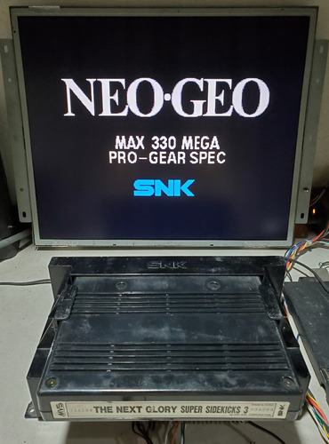 Super Sidekicks 3 Mvs Original Neogeo Jamma Arcade Capcom (Usado)