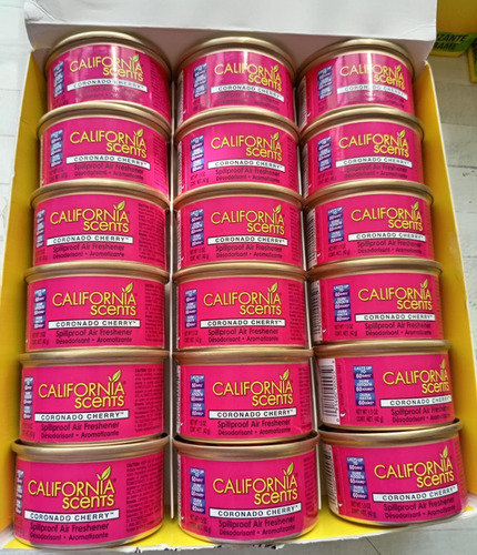 California Scents Ambientador Antiderrames 18pz 42gr