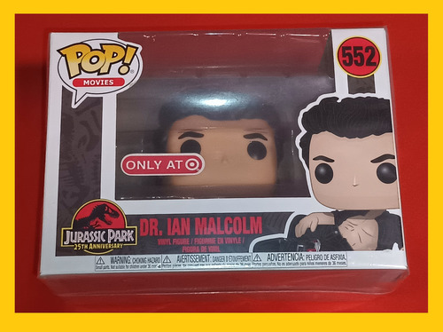 Dr. Ian Malcolm #552 Exclusivo Target Original Funko Pop! (Usado)
