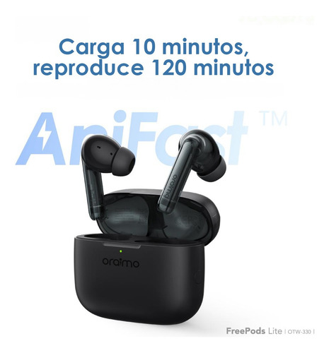 Auriculares Inalámbricos Oraimo Freepods Lite Negro / Azul