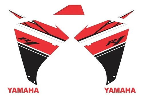 Calcos Para Motocicleta Yamaha Yzf R1