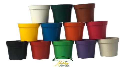 Vaso Plástico Colorido Pote 10 Lembrancinha Chá Bebê - 150ud