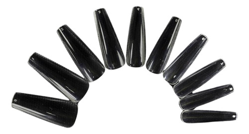 Tips Para Soft Gel Y Press On Nail 500 Unidades Paris Night