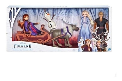 Set De Muñecas Frozen 2 Disney Hasbro Aventuras En Trineo